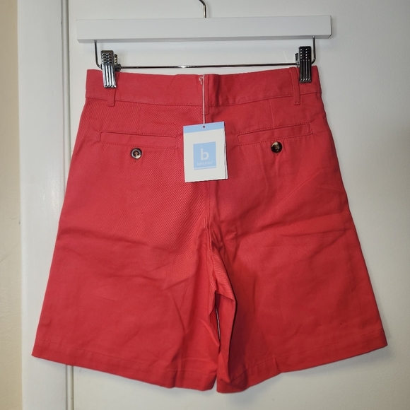 Bella Bliss Breakers Red Wilson Cotton Shorts Size 12 - Picture 12 of 14